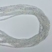 ipe dizili kristal boncuk - 1 mm  janjan şeffaf