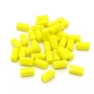 İpe Dizili Baget Kristal Boncuk - 3x6 mm çin camı - mat sarı
