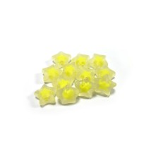 Jelibon Boncuk -  Buzlu Yıldız - 25 gram İçi Sarı