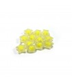 Jelibon Boncuk - Buzlu Yıldız - 25 gram İçi Sarı