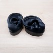 Silikon Çift Kulak 50 Adet - Takı ve Bijuteri Küpe Asma Aparatı