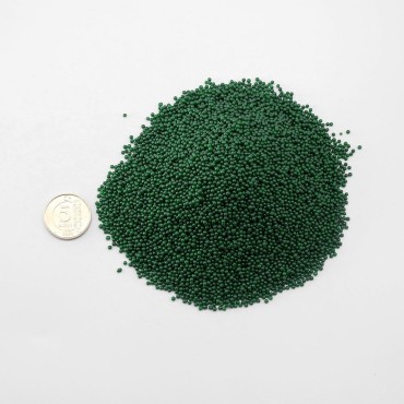 Kum Havyar Boncuk - 25 gr - Antik Yeşil