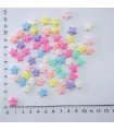 Plastik Yıldız Boncuk 50 gram - Mix Renk